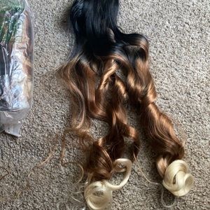 22inch French Curl Braiding Hair Loose Wavy Braiding Hair 4packs Wavy Synthetic